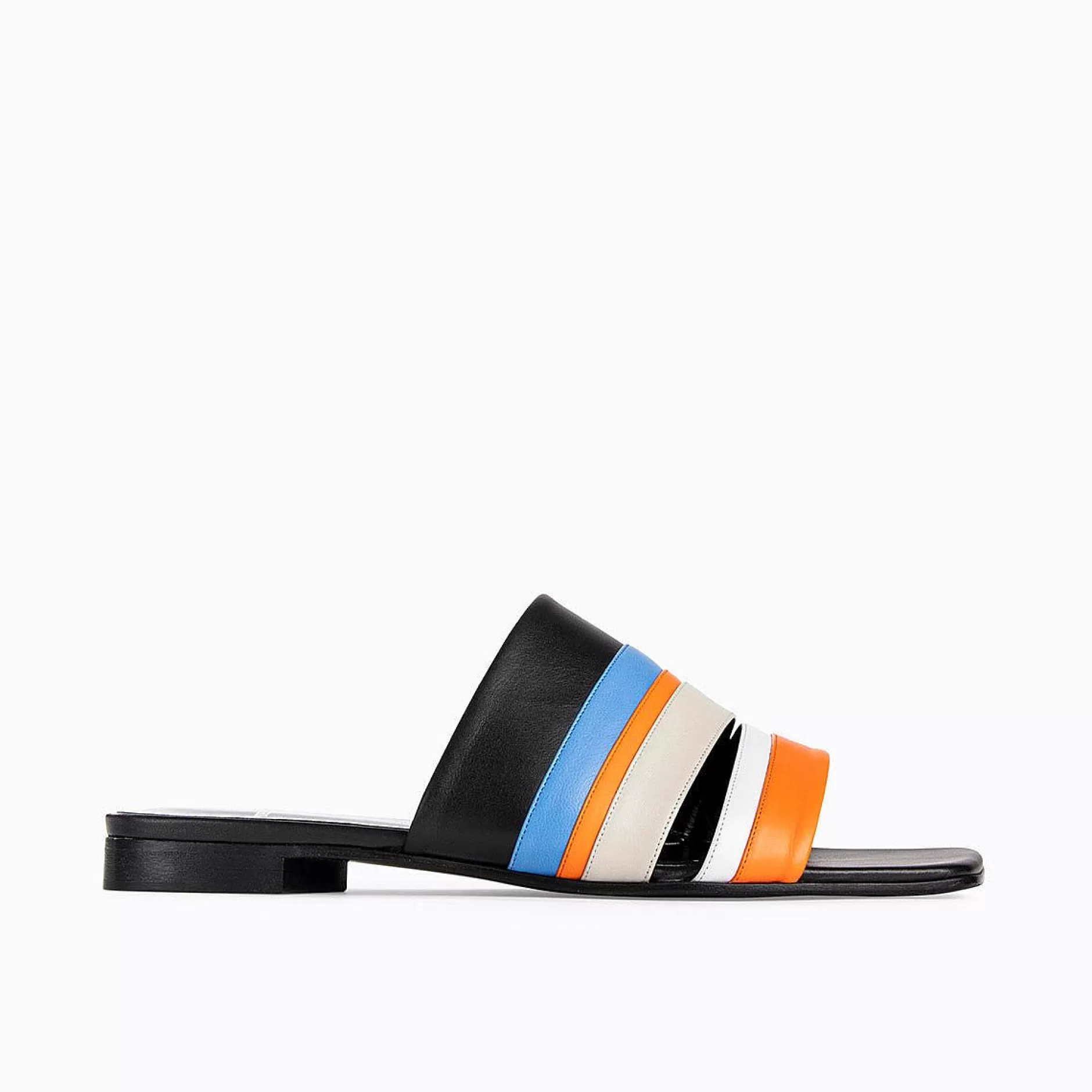 Pierre Hardy Mules & Sandals<Alpha Capri Mule Blue/Orange/Black