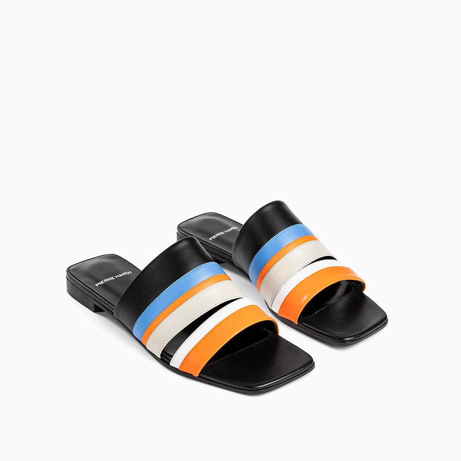 Pierre Hardy Mules & Sandals<Alpha Capri Mule Blue/Orange/Black