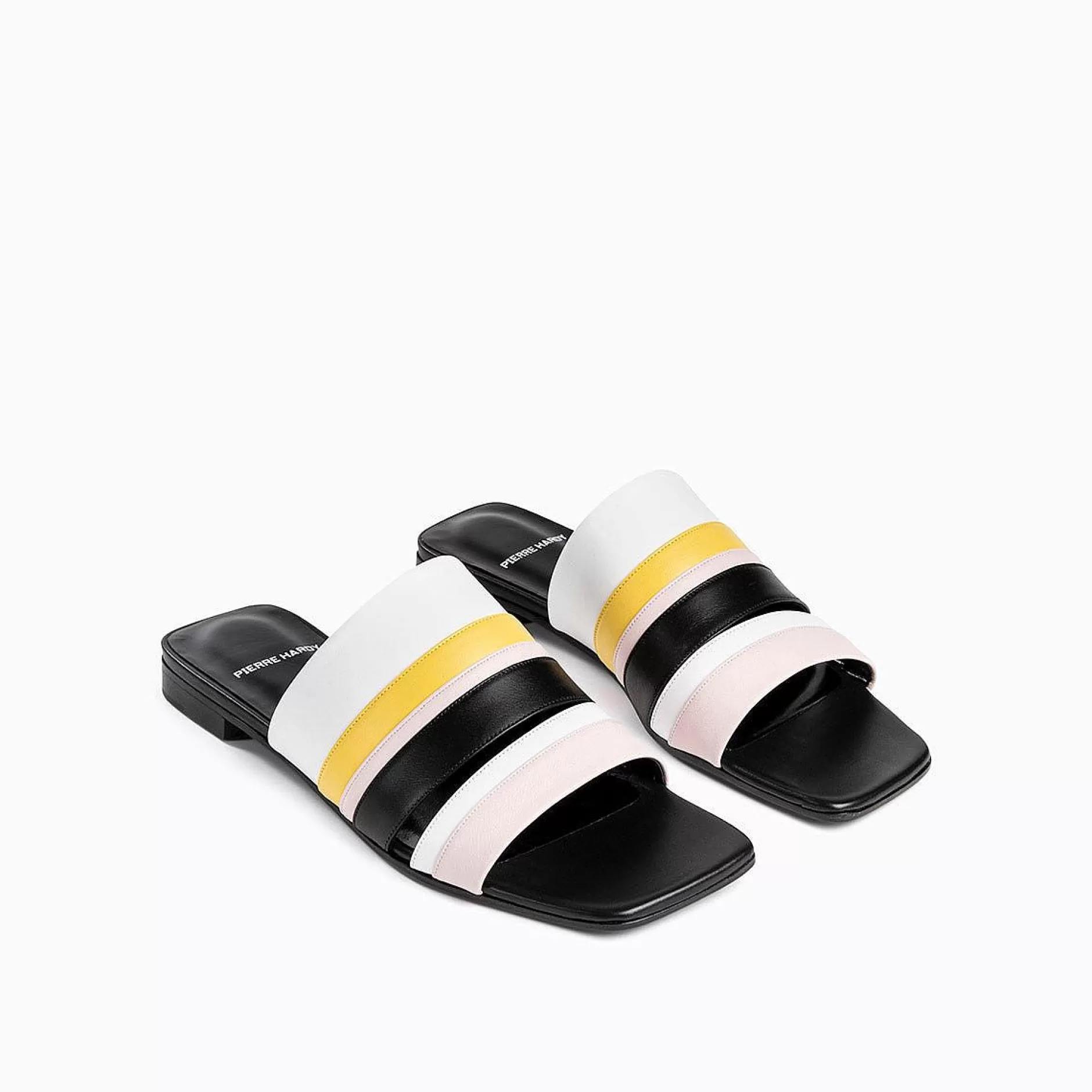 Pierre Hardy Mules & Sandals<Alpha Capri Mule Pink/Yellow