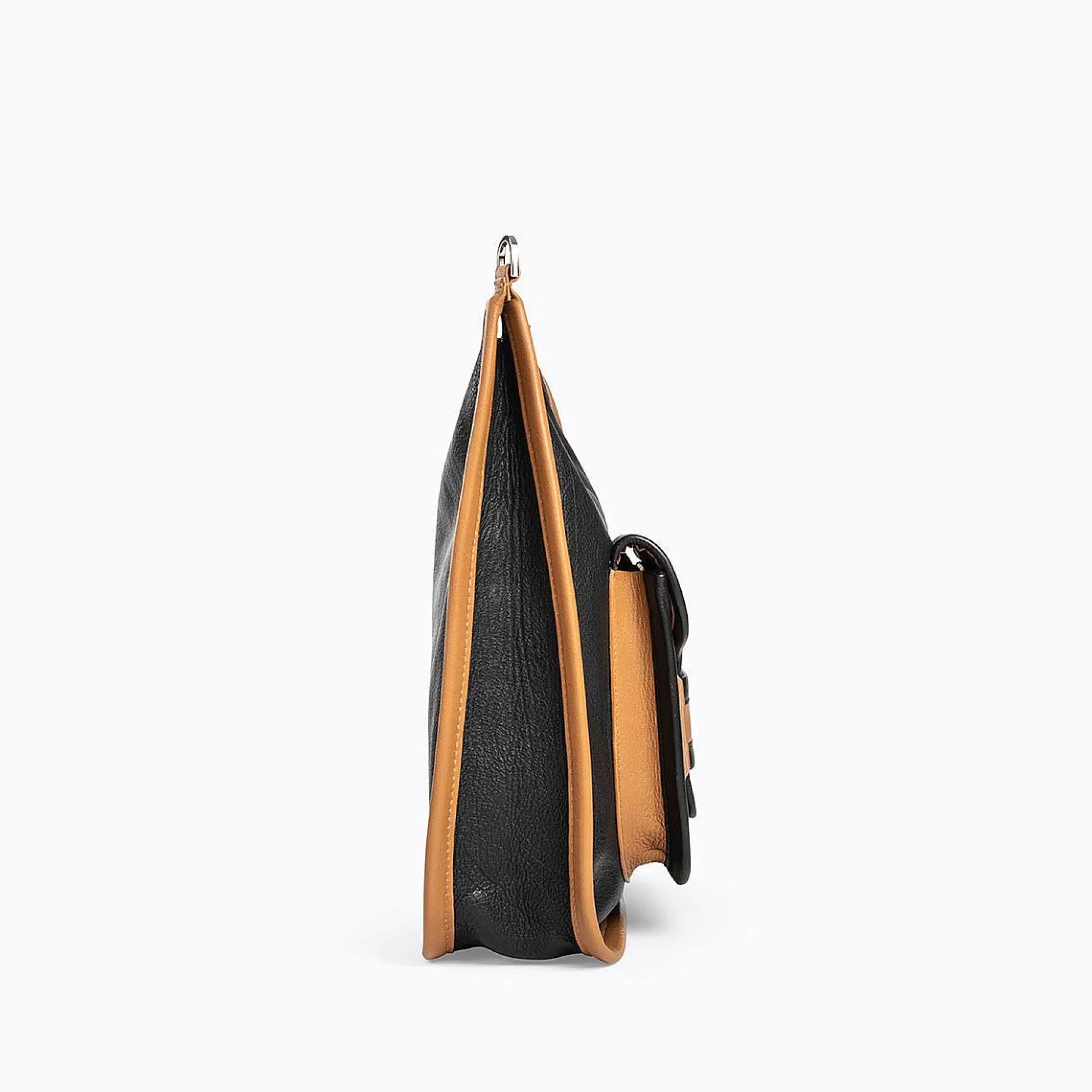 Pierre Hardy Crossbody Bags<Alpha Day Bag Black/Cognac