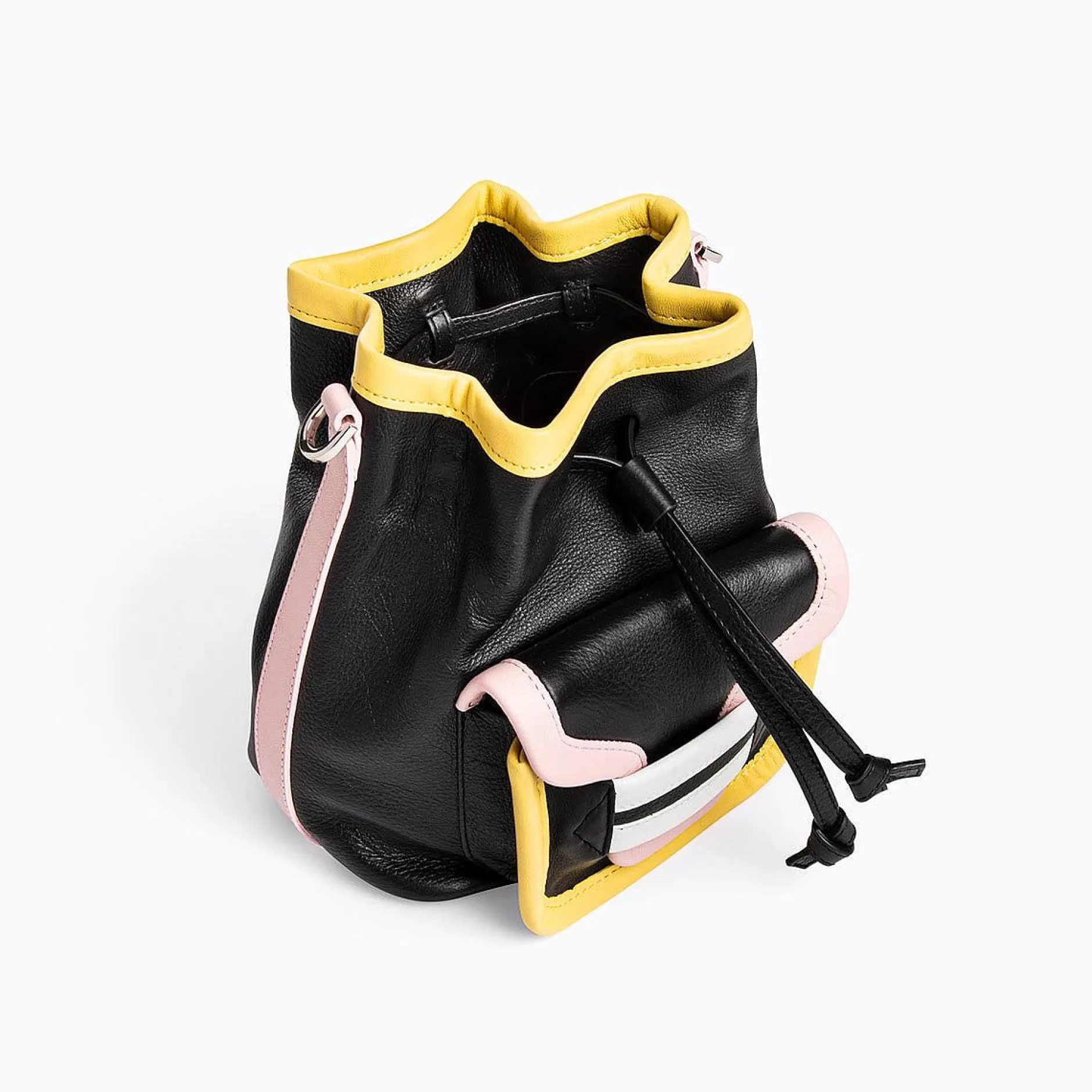 Pierre Hardy Bucket Bags<Alpha Day Bucket Bag Black/Pink/Yellow