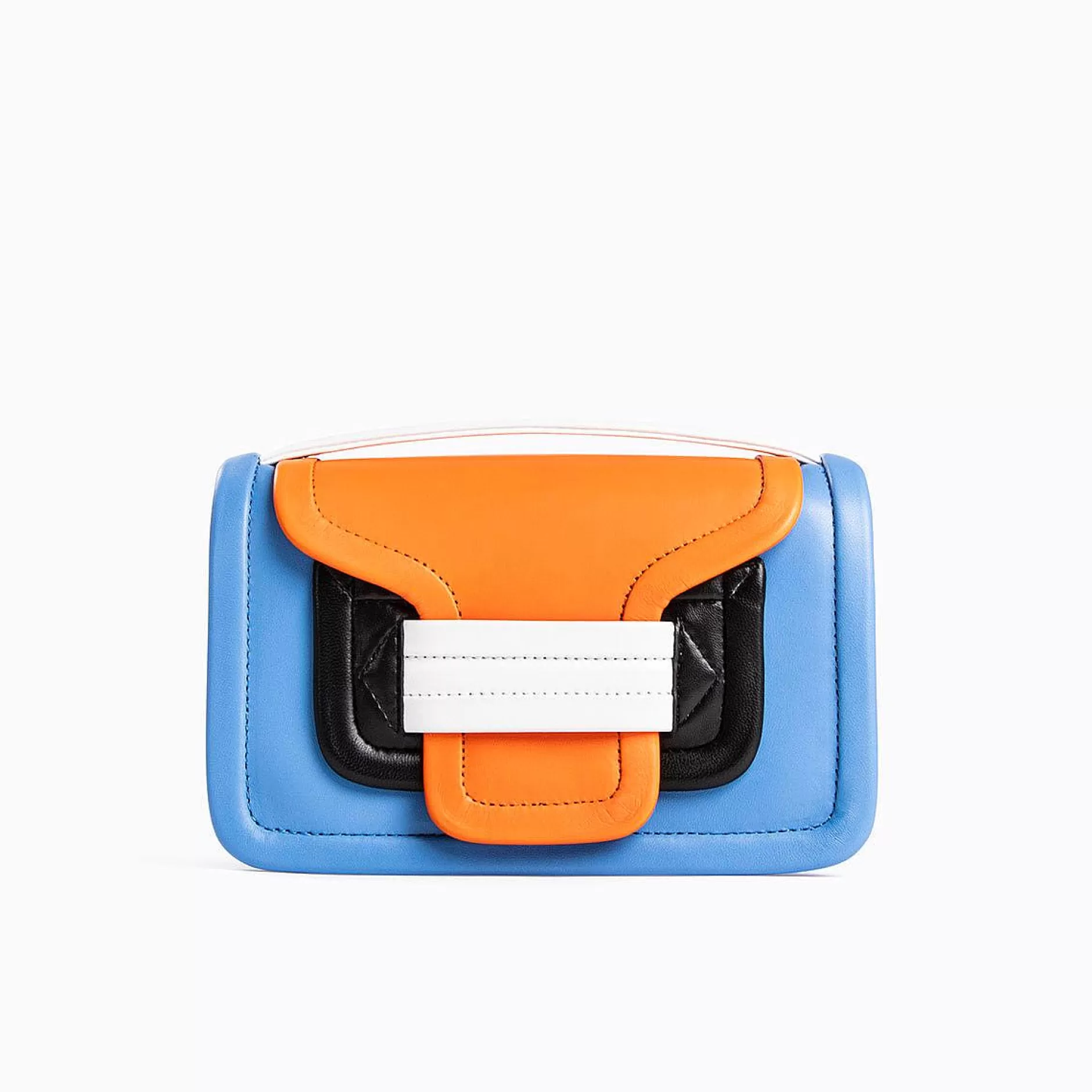 Pierre Hardy Handbags<Alpha Handbag Blue/Orange/Noir