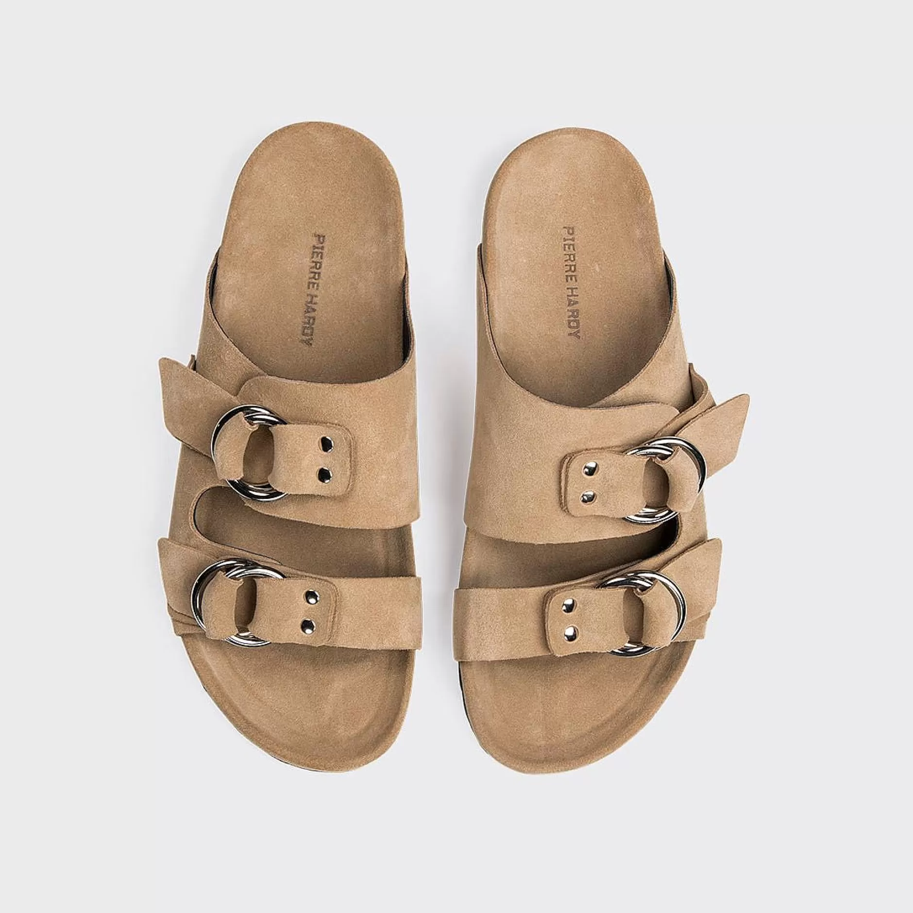 Pierre Hardy Sandals<Beach Rider Flat Mule Sand