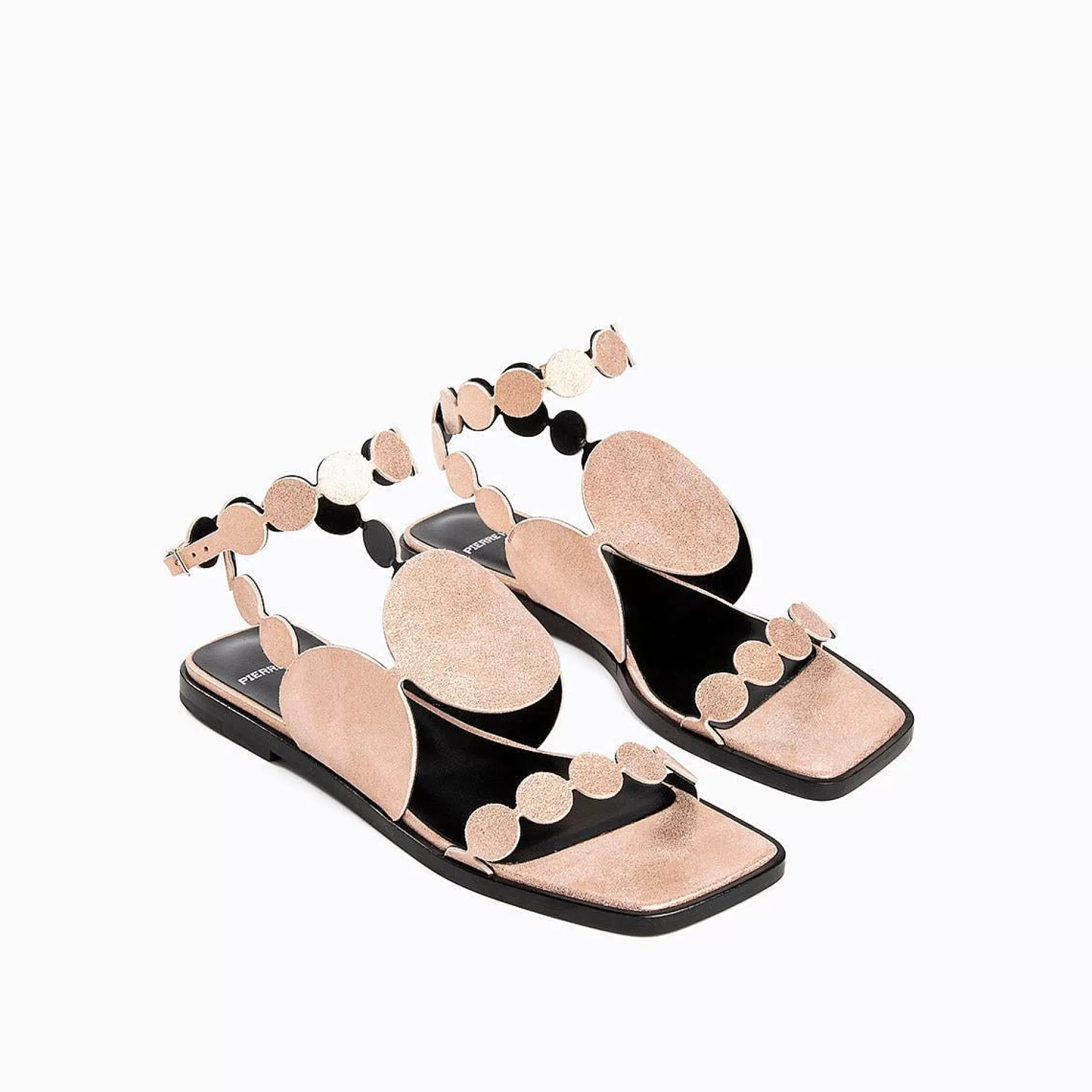 Pierre Hardy Mules & Sandals<Bulles Flat Sandal Pink Gold