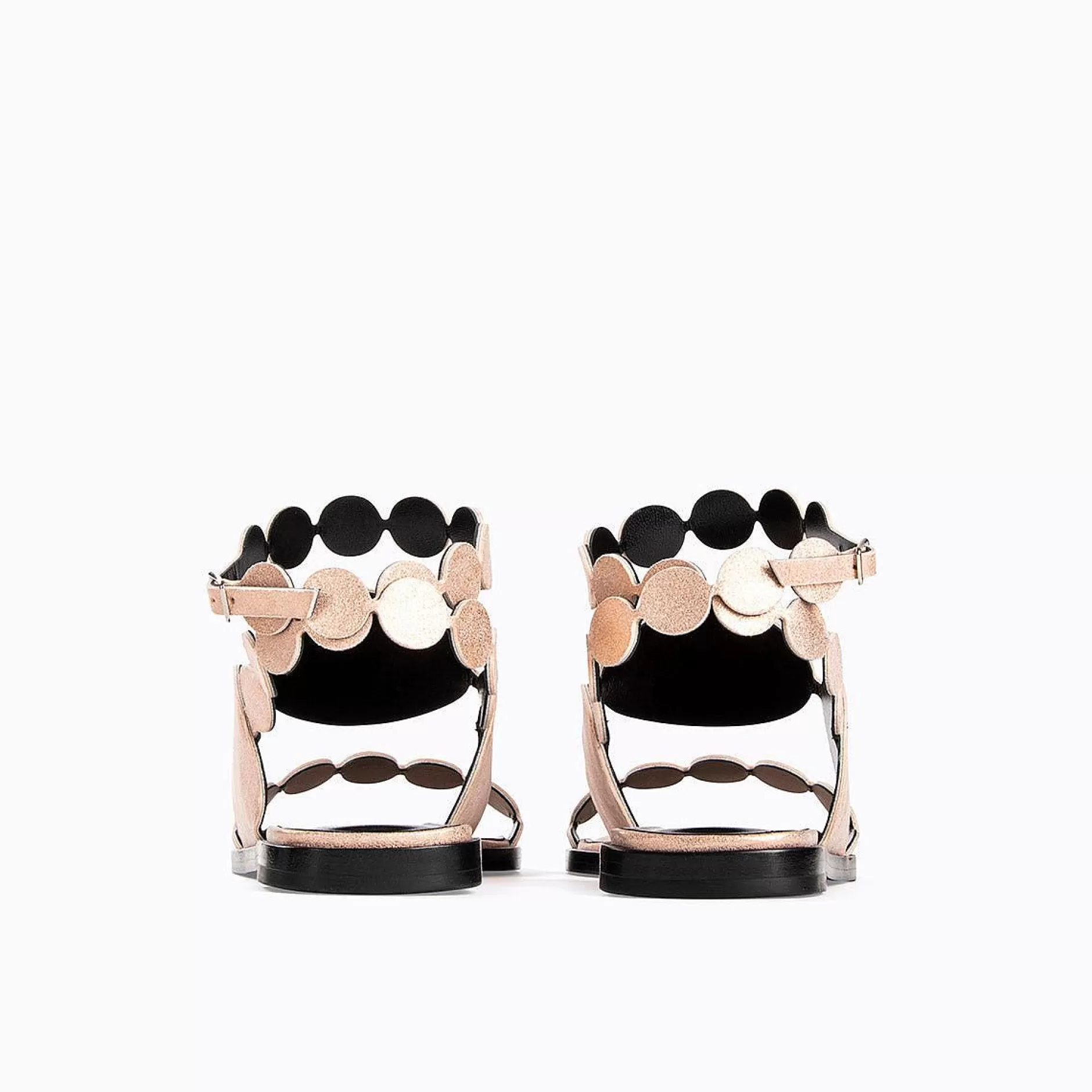 Pierre Hardy Mules & Sandals<Bulles Flat Sandal Pink Gold