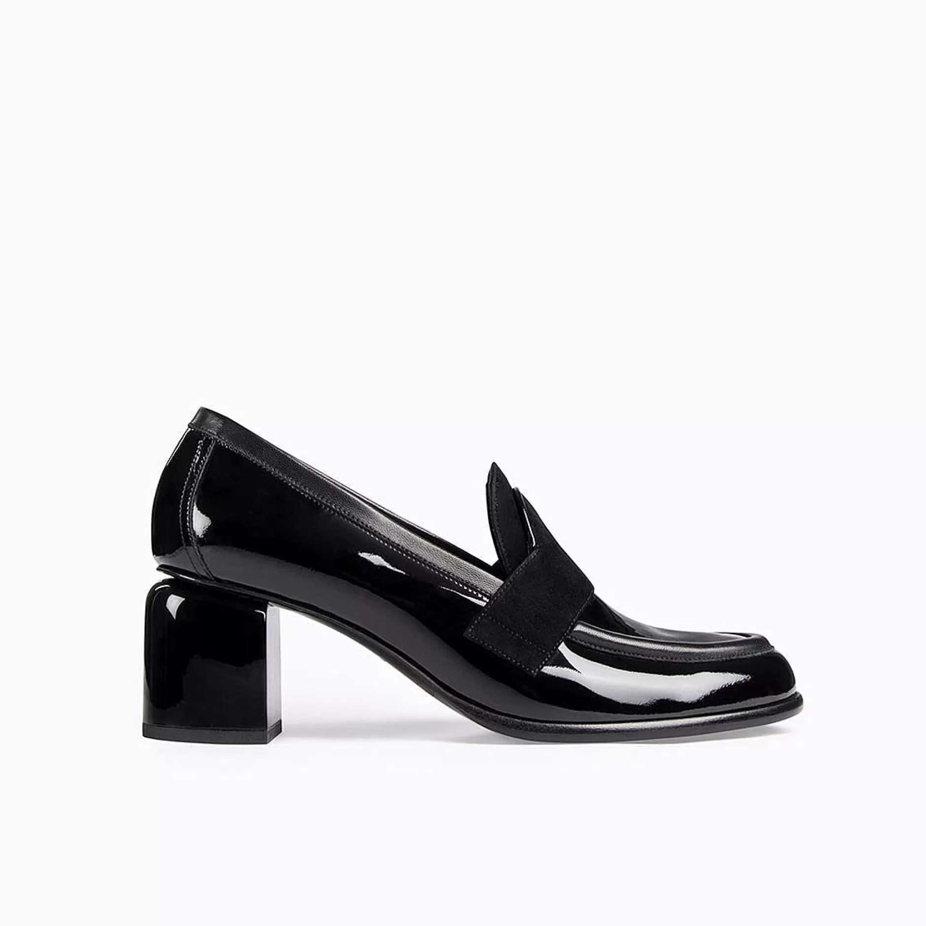 Pierre Hardy Loafers & Flat Shoes<Eton Heeled Loafer Black