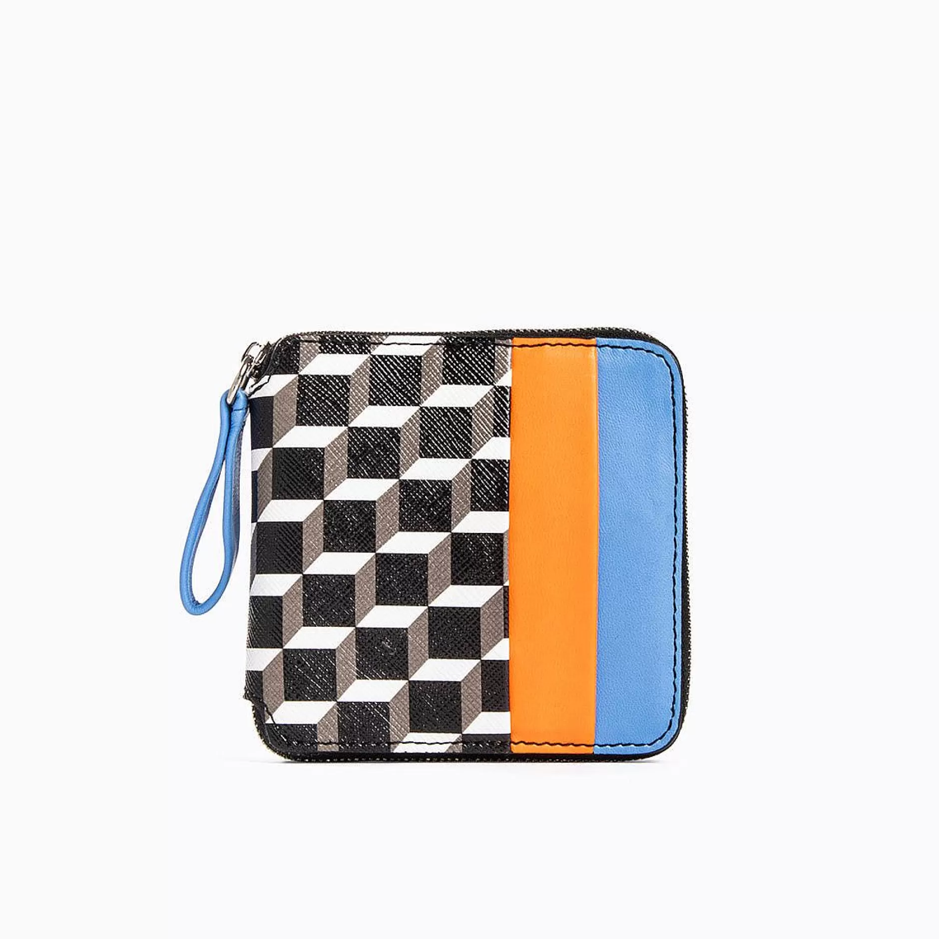 Pierre Hardy Wallets<Honore Wallet Black/Orange/Blue