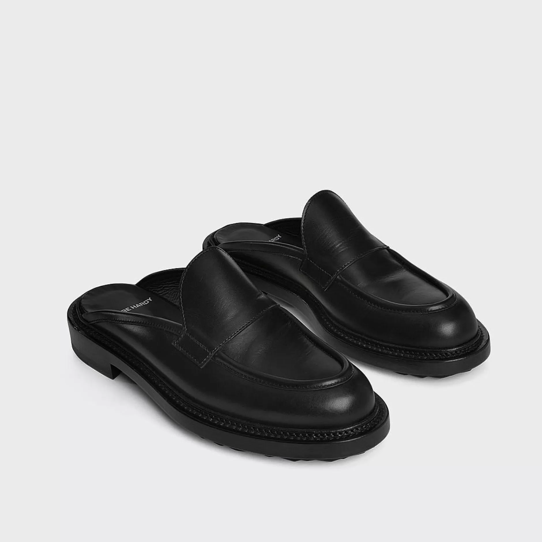 Pierre Hardy Loafers & Flat Shoes<John Mule Black