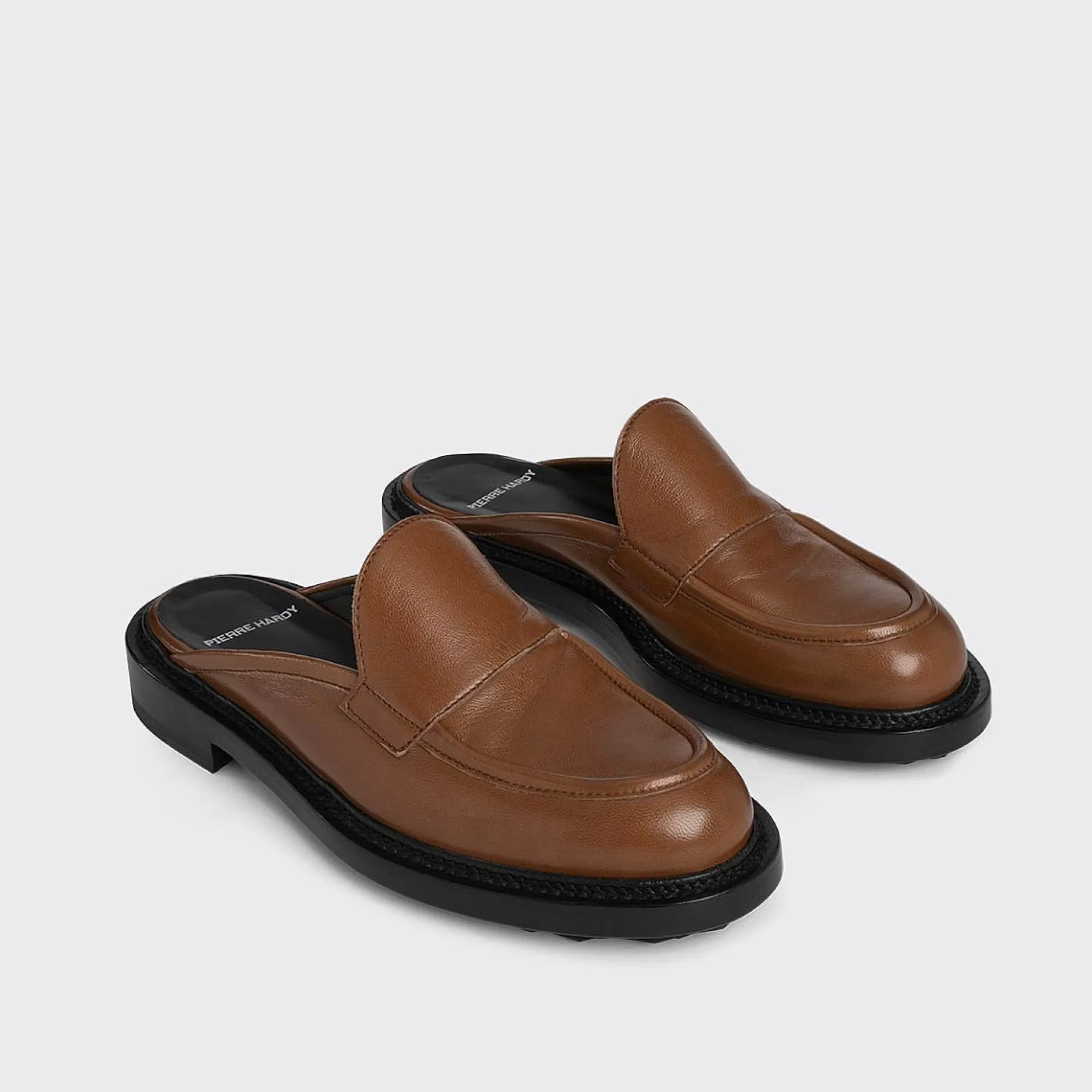 Pierre Hardy Loafers & Flat Shoes<John Mule Cognac