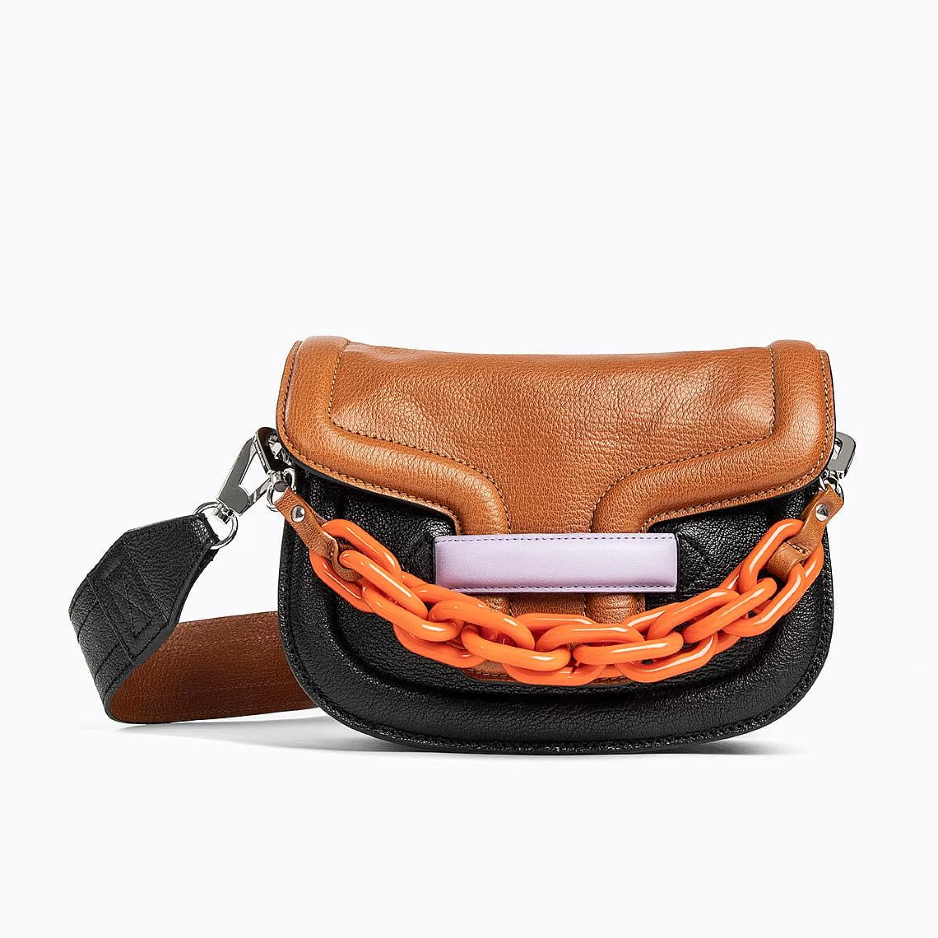 Pierre Hardy Crossbody Bags<Mini Alphaville Bag Camel/Black/Lilac/Orange