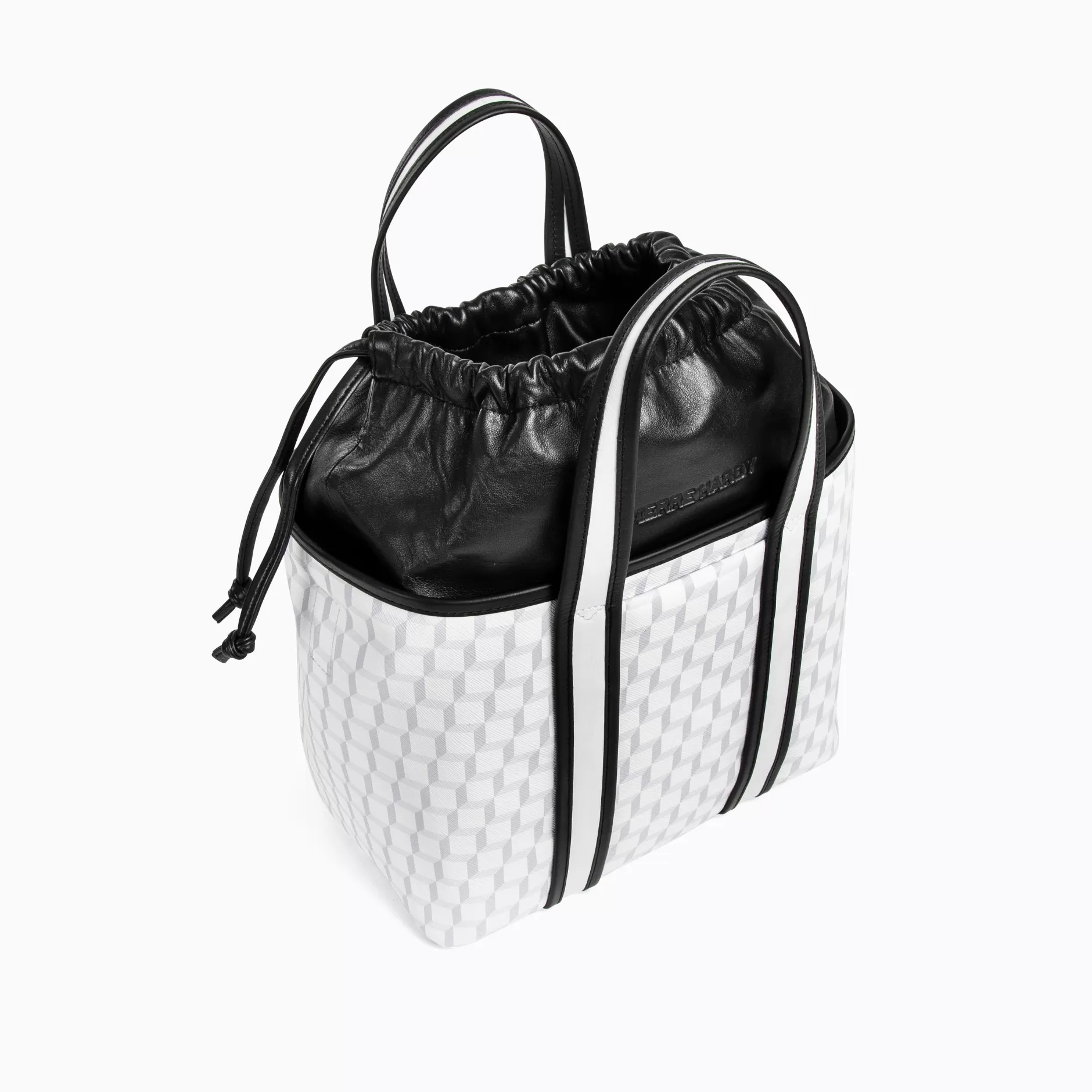 Pierre Hardy Tote Bags & Baskets<Mini Archi Tote White/Black