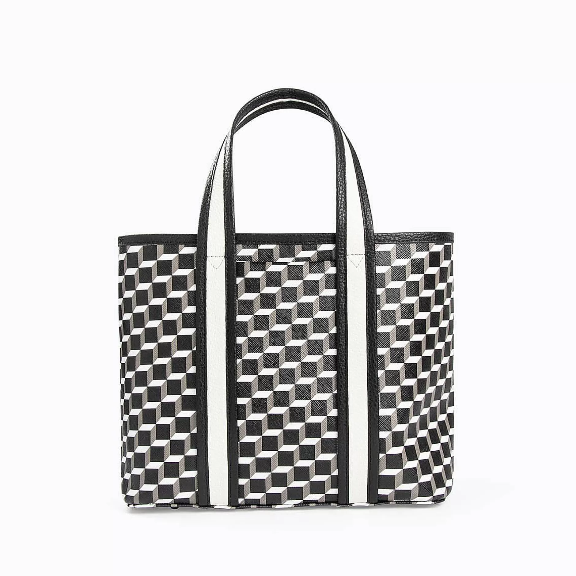 Pierre Hardy Tote Bags<Mini Archi Tote Black/White