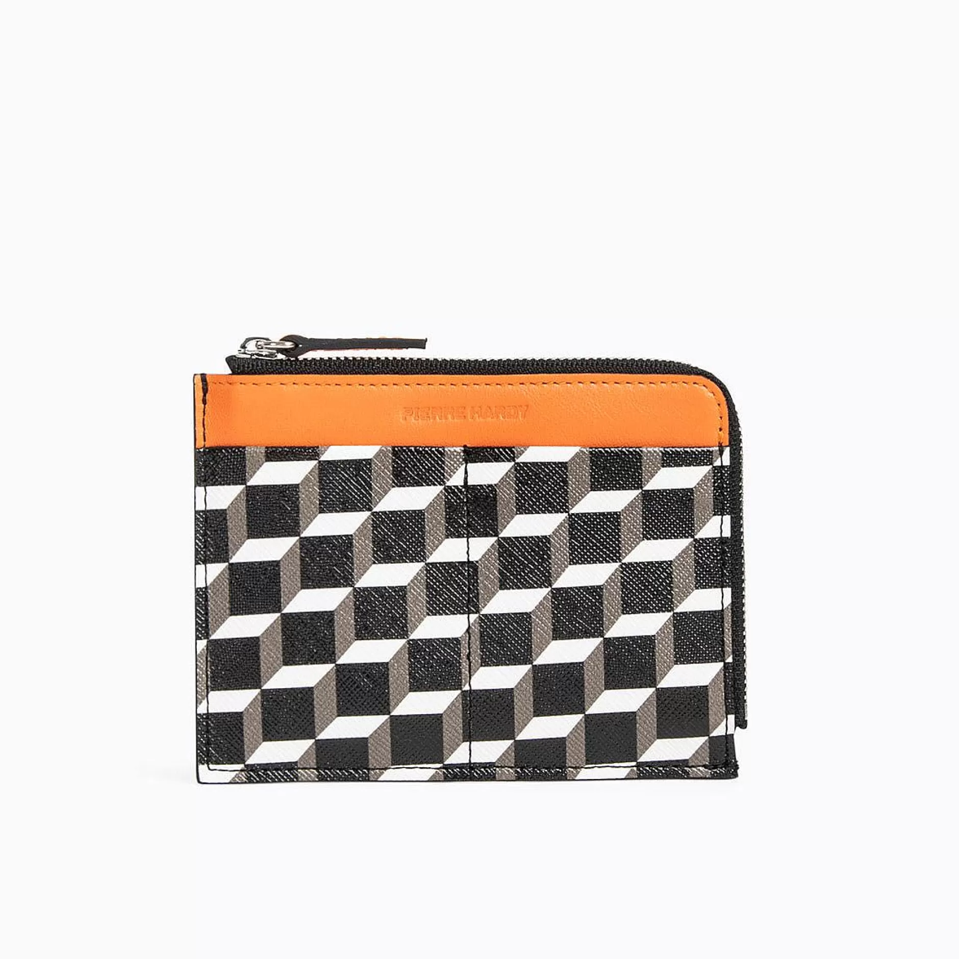 Pierre Hardy Wallets<Valois Coin Purse Black/Orange