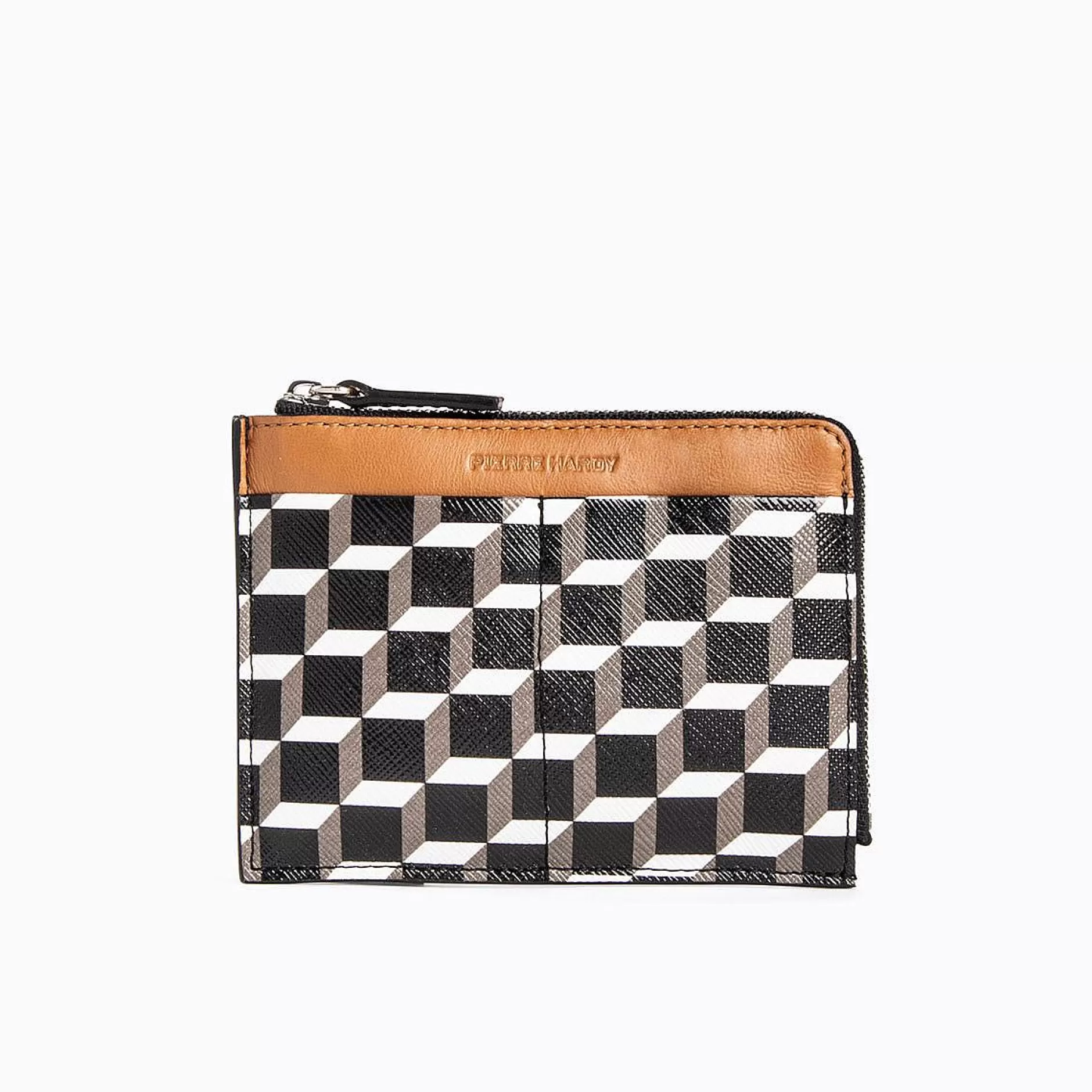 Pierre Hardy Wallets<Valois Coin Purse Black/Camel