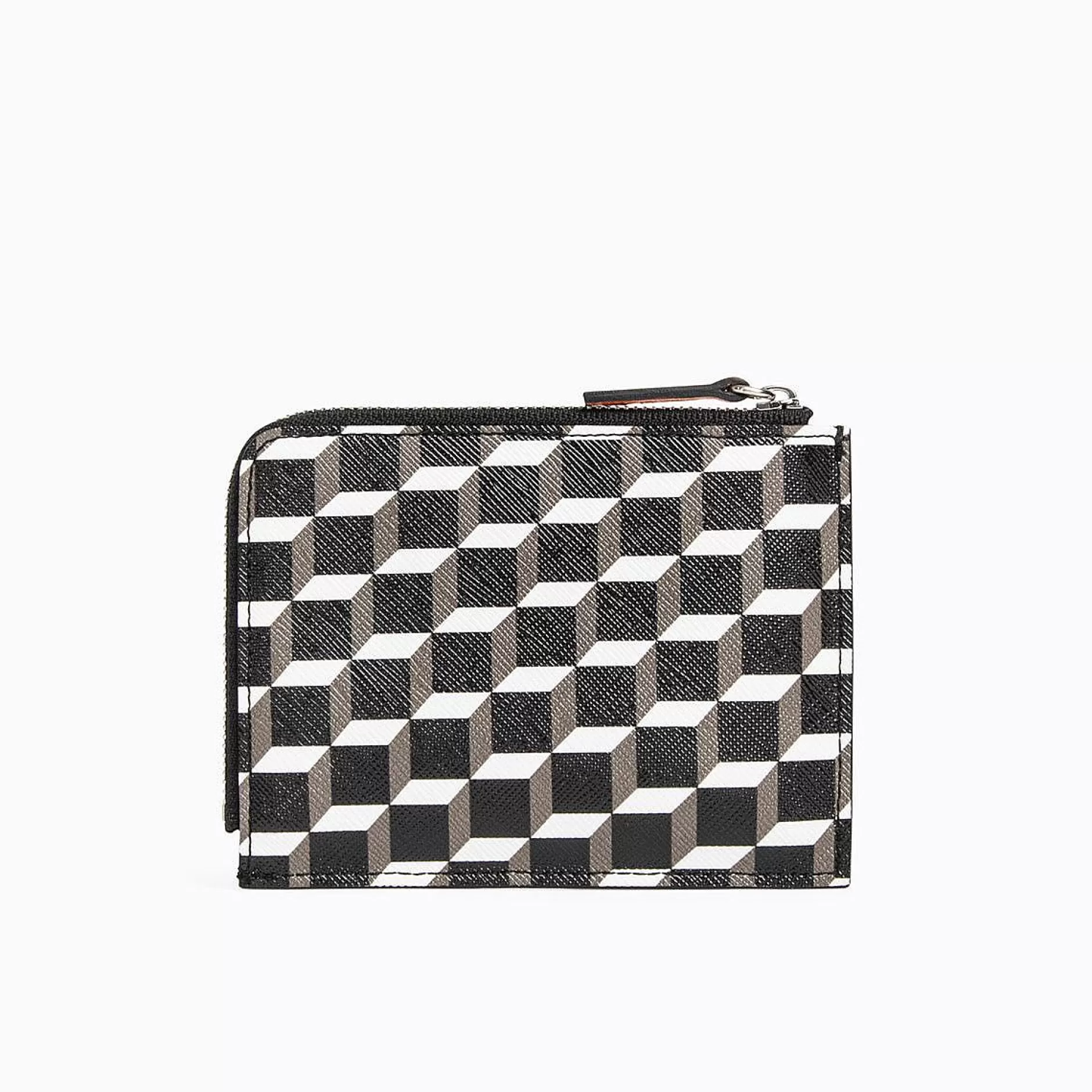 Pierre Hardy Wallets<Valois Coin Purse Black/Orange